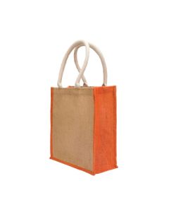 Beige Gusset Plain Jute Bags, 36cm x 30cm x 10cm