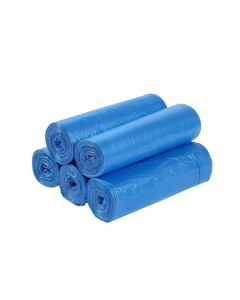 51micron Blue Compostable Garbage Bags, 43cm x 48cm