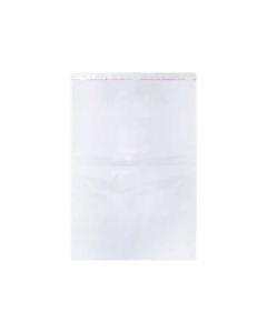 50micron Transparent Flap Seal Poly Storage Bags, 20cm x 25cm