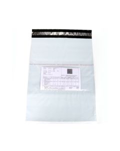 With AWB window Flap Seal Courier Bags, 15cm x 20cm + 5cm, 1kg