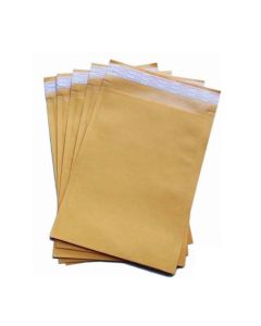 80gsm Brown Lip Seal  Paper Courier Bags, 36cm x 41cm