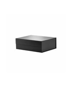 Black Collapsible Rigid Boxes with Magnetic Closure, 15cm x 15cm x 5cm