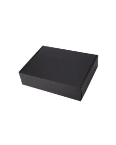 03ply Black Flat Corrugated Boxes, 18cm x 10cm x 3cm