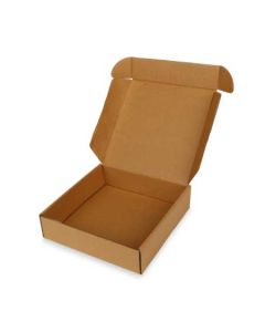 03ply Brown Flat Corrugated Boxes, 20cm x 20cm x 10cm