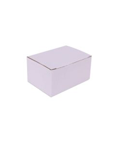 03ply White Reverse Tuck in Corrugated Boxes, 25cm x 13cm x 4cm