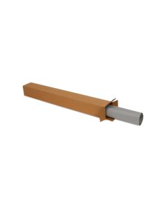 03ply Brown Long Corrugated Boxes, 10cm x 10cm x 46cm