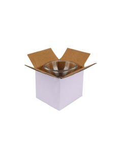 03ply White Universal Corrugated Boxes, 10cm x 10cm x 10cm