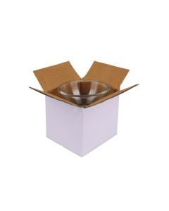 03ply White Universal Corrugated Boxes, 13cm x 13cm x 13cm
