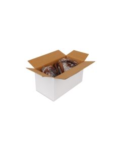 03ply White Universal Corrugated Boxes, 20cm x 10cm x 10cm