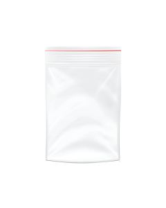  Transparent Zip Lock Bags, 18cm x 28cm