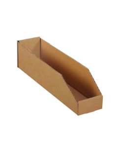 03ply Brown Collapsible Corrugated Bins, 23cm x 10cm x 10cm