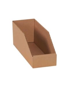 03ply Brown Collapsible Corrugated Bins, 30cm x 10cm x 10cm