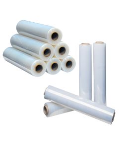 23microns 3kg Transparent Stretch Wrap Rolls, 50cm