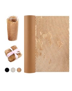 90gsm Brown Honeycomb Paper Rolls, 20in x 250m