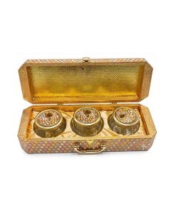 Royal Meenakari Dryfruit Gift Box - 3 Jars