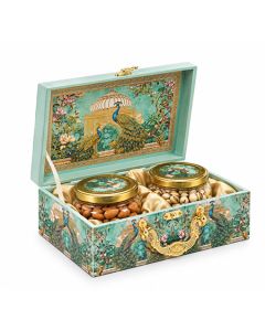 Peacock Dryfruit Gift Box - 2 Jars