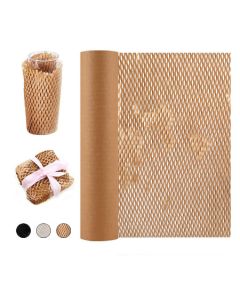80gsm Brown Honeycomb Paper Rolls, 38cm x 100m