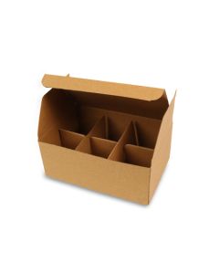 03ply Brown Divider Corrugated Boxes, 25cm x 25cm x 9cm