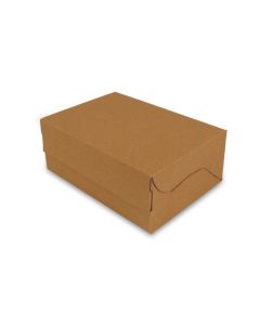 03ply Brown Flat Corrugated Boxes, 20cm x 20cm x 8cm