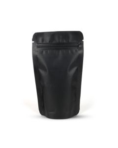 Black Stand-up Pouches with Zipper, 23cm x 33cm