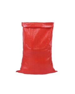 80gsm Red Woven Sack Bags, 61cm x 97cm