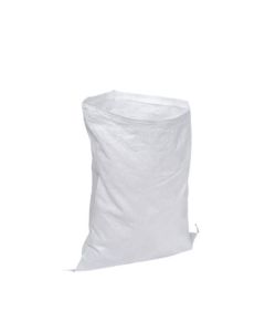 110gsm White Woven Sack Bags, 76cm x 112cm