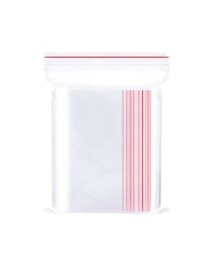 Transparent Zip Lock Bags, 25cm x 41cm