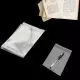 Transparent 40microns Plastic Oxo-biodegradable Self Sealing Bags 23cm x 32cm, Pack of 25
